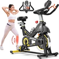 pooboo Exercise Bike, Adjustable Magnetic/