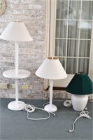 Mid Century Modern Style Fiberglass Lamps