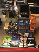Box assorted DVDs