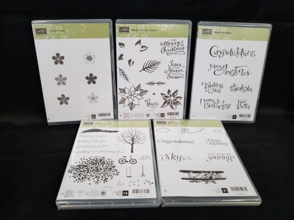 5 Stampin' Up! Stamp Sets: Petite Petals, Reason