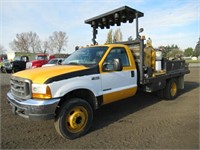 2000 Ford F550 12'  Crack Sealer Truck