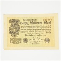 German Zwanzig Millionen Mark 1923