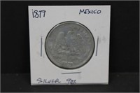 1879 Mexico 90% Silver Coin