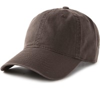 NEW M Unisex Baseball Cap Hat Light Brown