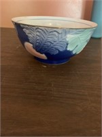 Vintage Chinese small bowl, signed/stamped on