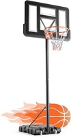 10ft Adjustable Height Portable Basketball Hoop