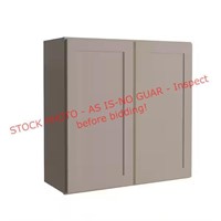 Hampton Bay Assembled Wall Cabinet, 30x13x30in