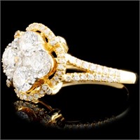 1.45ctw Diamond Ring in 14K Gold