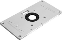 Router Table Insert Plate, 9.3''x4.7''x 0.3''