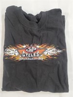 J & P Cycles - (XL] Black T-Shirt