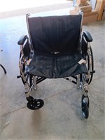 Medline standard manual wheelchair  31 x 37