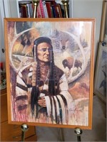 Ruane Mannin Native American Framed Art