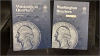 Washington Silver Quarters (2) Folders 1932-1964,