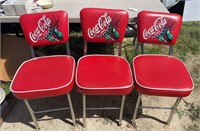 (3) COCA COLA CHAIRS