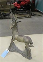 Brass Elk/Deer/Stag, Approx 14"x23"