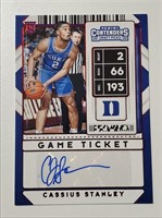 Auto Rookie Card Parallel Cassius Stanley