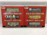 Lot of 2 Atlas HO Scale Freight Cars Limited