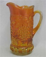 Grape & Cable tankard water pitcher - marigold
