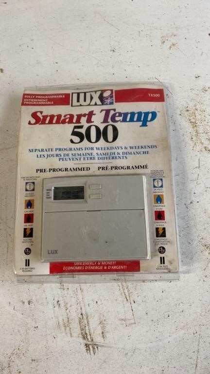 Smart temp 500 thermostat