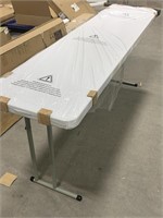 PLASTIC FOLDING TABLE18x71x29IN