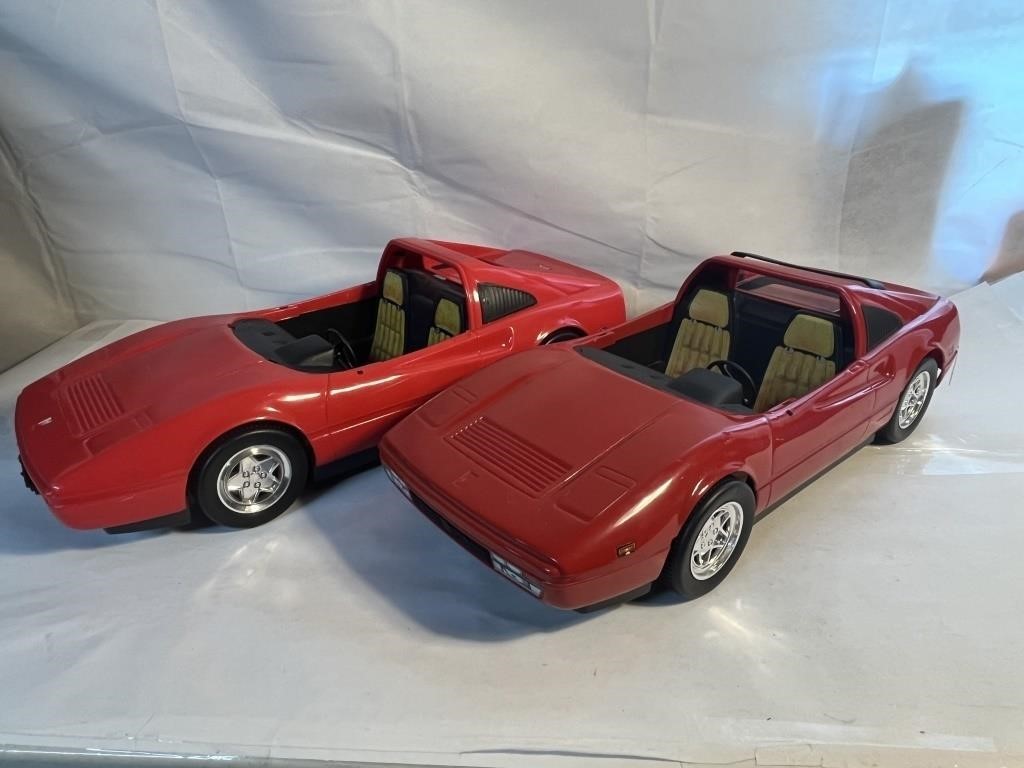 2 1986 FERRARI BARBIE CARS 328 GTS