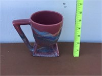 VINTAGE POTTERY FUNKY MUG