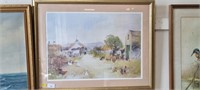 WATERCOLOUR OF CREGNEISH BY NANCY CORKISH 1992
