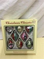 Christmas Classics Glass Tree Ornaments