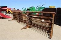 (10) Free Standing 24' x 5' Cattle Panels