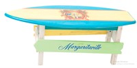 NEW $250 Margaritaville Surf Board Coffee Table