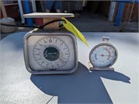 Taylor 32 oz Scale and Taylor Thermometer