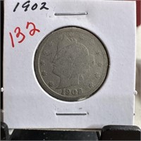 1902 LIBERTY V NICKEL