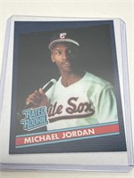 Michael Jordan Rated Rookie Baseball Card