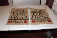 Burlap sacks