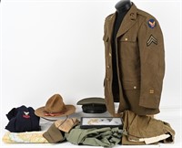 WWII US NAVY WAVE UNIFORM & ARMY AIR CORPS LOT