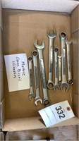 Metric Open Boxed Wrenches