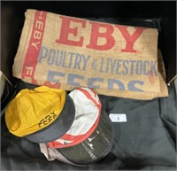 EBY FEEDS Feed Bag, Feed Hats.