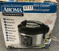 Aroma Professional Rice Cooker 4-8 Cups *
