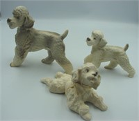 Universal Statuary Corp. Chicago Poodle Figurines