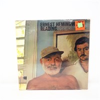 Sealed Ernest Hemingway Reading LP Vinyl Record