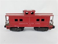 American Flyer Model Train Car 938 Red