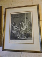 T. Jorma 18th century etching  prints