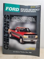 Chilton Ford Truck Repair Manual 87-96 F Series