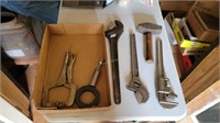 Crescent Wrenches, Magnet, Vice Grip