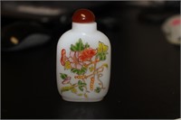 An Enamel Peking Glass Snuff Bottle