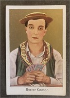 BUSTER KEATON: Antique Tobacco Card (1933)