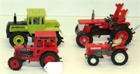 4x- 1/32 Britain's & others tractors lot