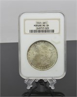 1921 -P Morgan Silver Dollar