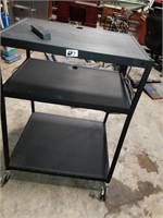 Black Utility Cart