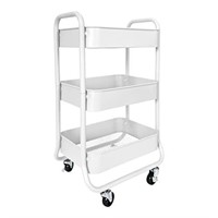 **READ DESC** Homestead 3-Tier Rolling Cart - Heav